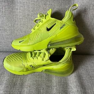 Nike Airmax 270 - Neon Green, 5.5w - image 1